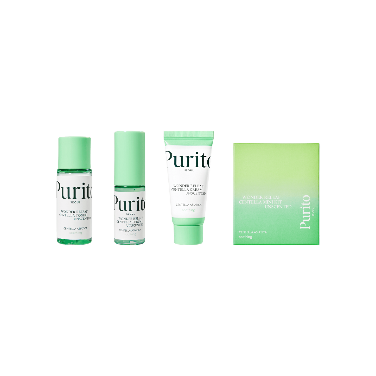 Wonder Releaf Centella Mini Kit Unscented