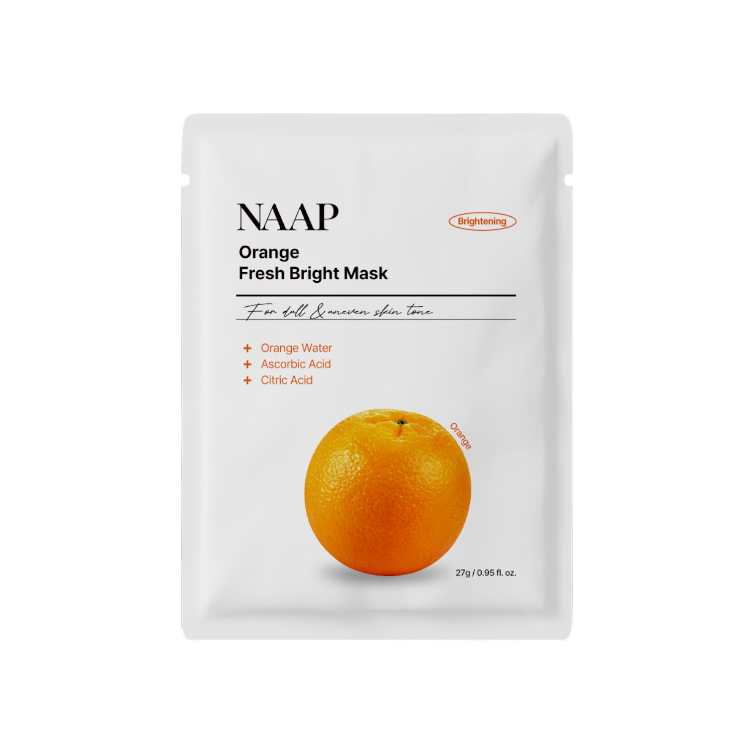 Orange Fresh Bright Mask