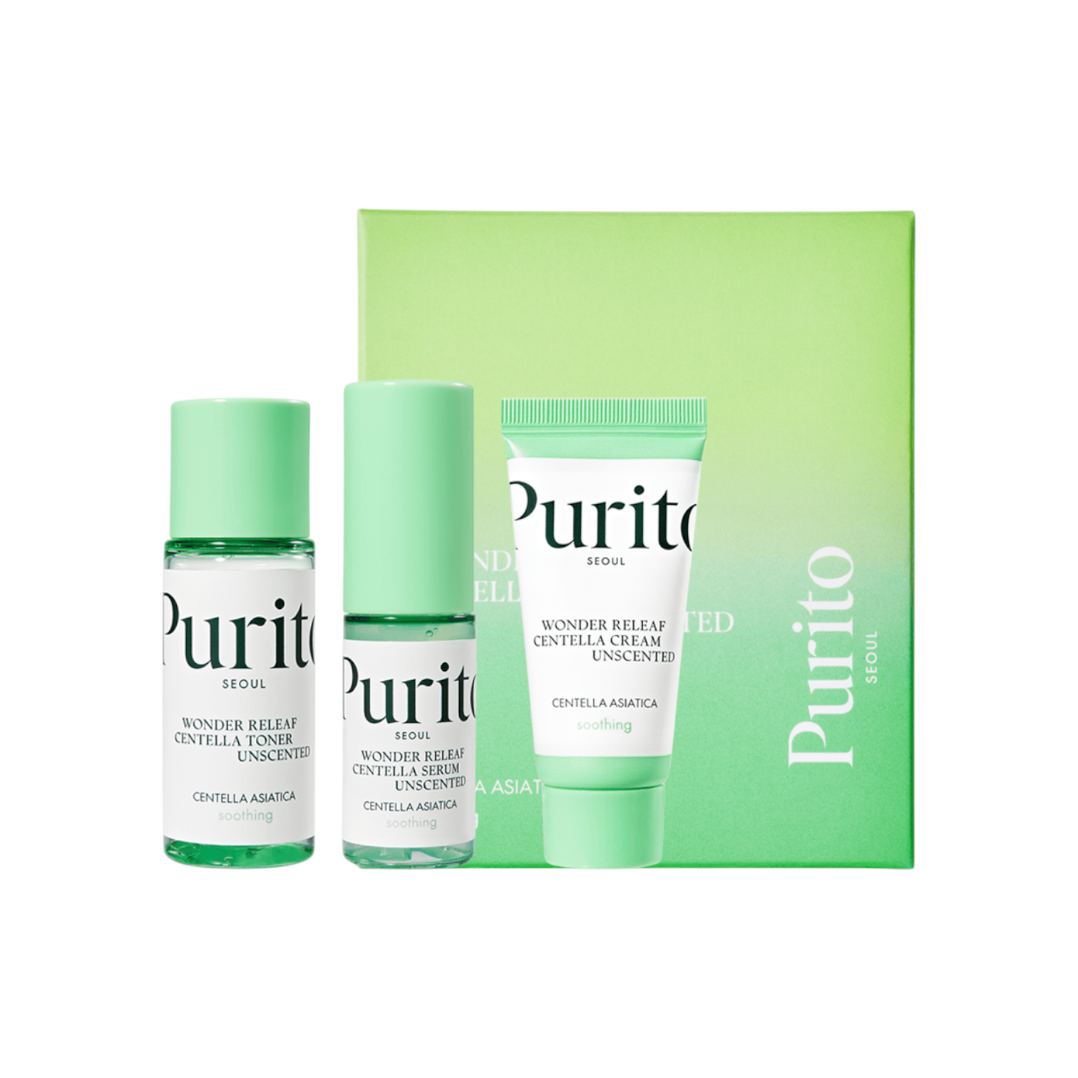 Wonder Releaf Centella Mini Kit Unscented