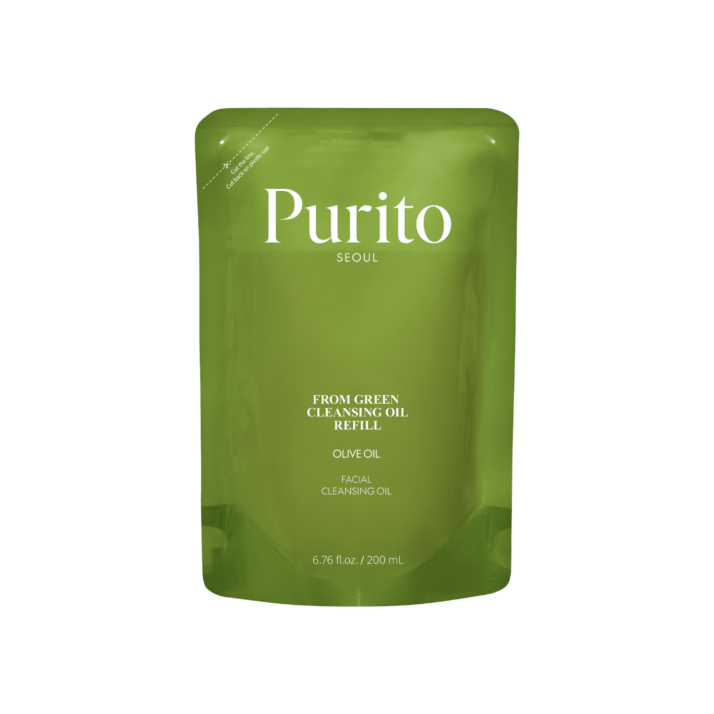 Из очищающего гидрофильного масла Green Cleansing Oil (сменный блок)